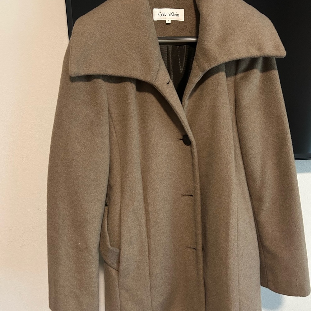 Calvin Klein Women's Brown Trench Coat